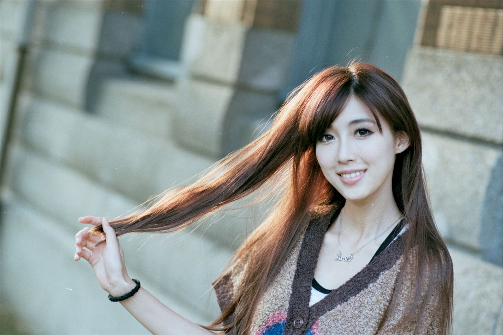 台湾清纯美女 Kila 晶晶 台大校园 底片机篇